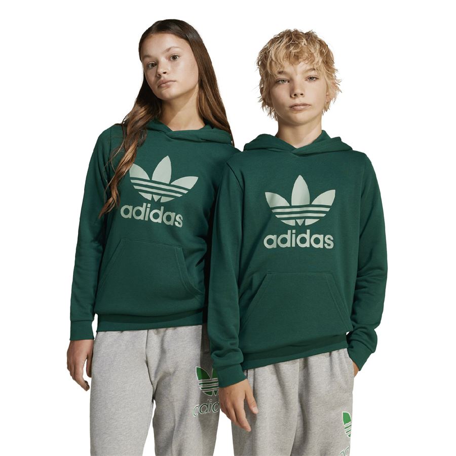 Hoodie Trefoil Junior felpa con cappuccio da bambino Adidas | JD1648X